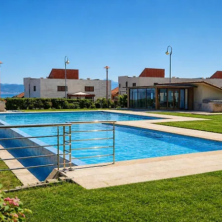Holibai Meu Lar, Apto Con Terraza Y Vistas Espectaculares Al Mar En Apartmán Baiona